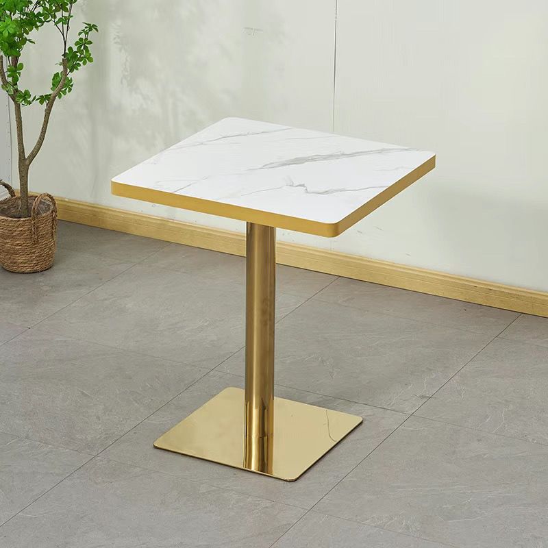 Mesa de comedor restaurante leche tienda de té desayuno snack restaurante restaurante de comida rápida combinación de mesas y sillas simple y moderna