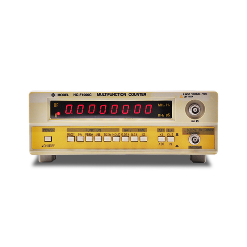 美创MCH F1000C多功能数字式频率计仪高精度测频器计数器1G频率表