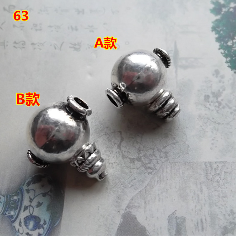 藏银佛头三通63