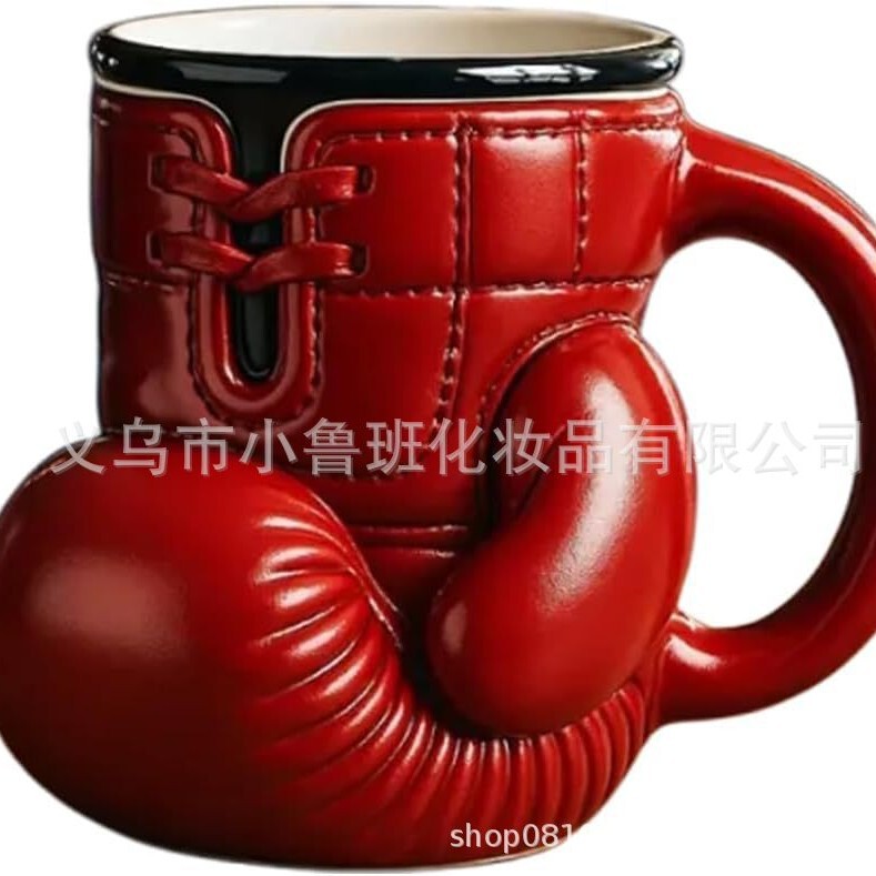 Cross-Border Amazon Best-Selling Creative New Boxing Glove Mug Boxing Glove Cup Boxing Enthusiast Gift