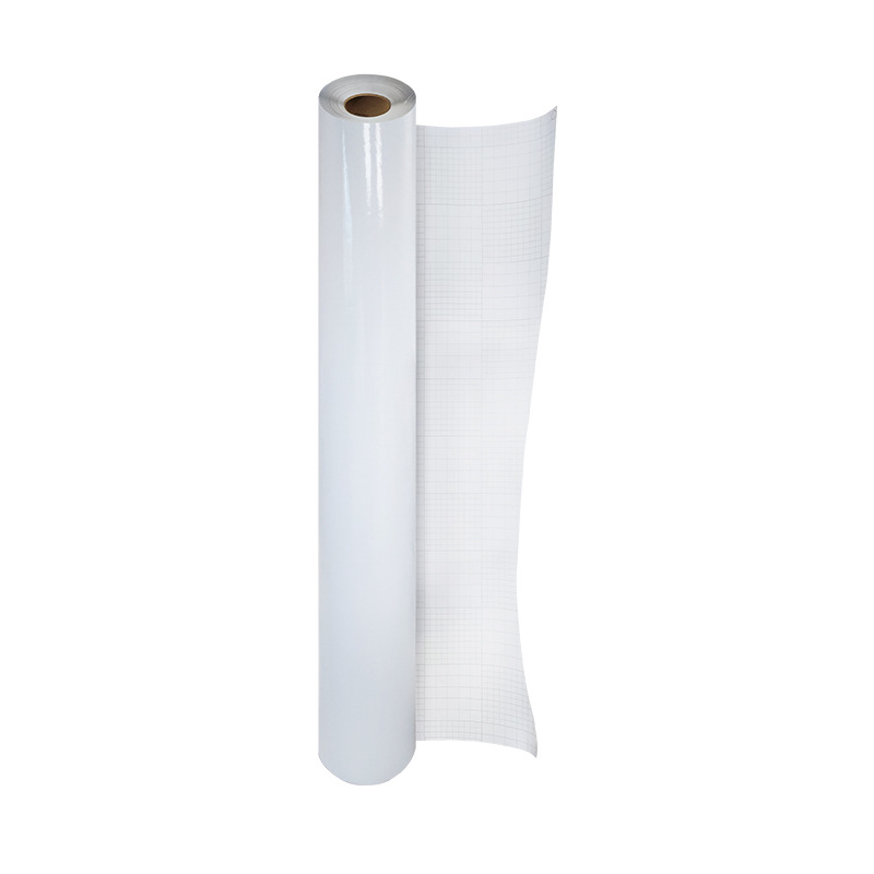 Película protectora de piso de tela tejida 240g película de piso centro comercial antideslizante película de piso resistente al desgaste PVC película de laminación en frío publicidad al por mayor