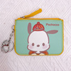 Wallet, set with key, keychain, cartoon card holder