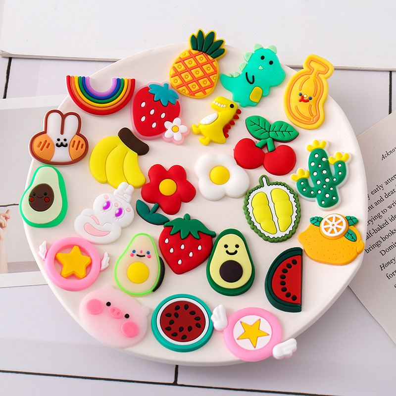 Cute Cartoon Pvc Soft Glue Patch Cultural and Creative Supplies DIY Mobile Phone Case Hairpin Hair Accessories Decorative Accessories Materials Wholesale Cute Cartoon Pvc Soft Glue Patch Cultural and Creative Supplies DIY Mobile Phone Case Hairpin Hair Accessories Decorative Accessories Materials Wholesale