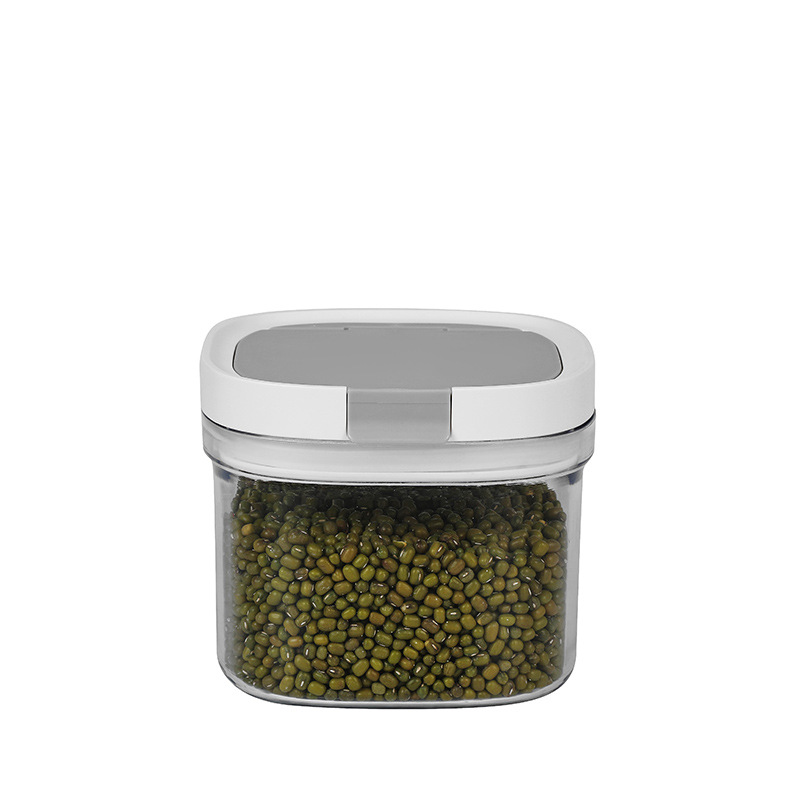 Tarro Hermético para Leche en Polvo de Plástico y Silicona con Cierre Magnético para Cocina