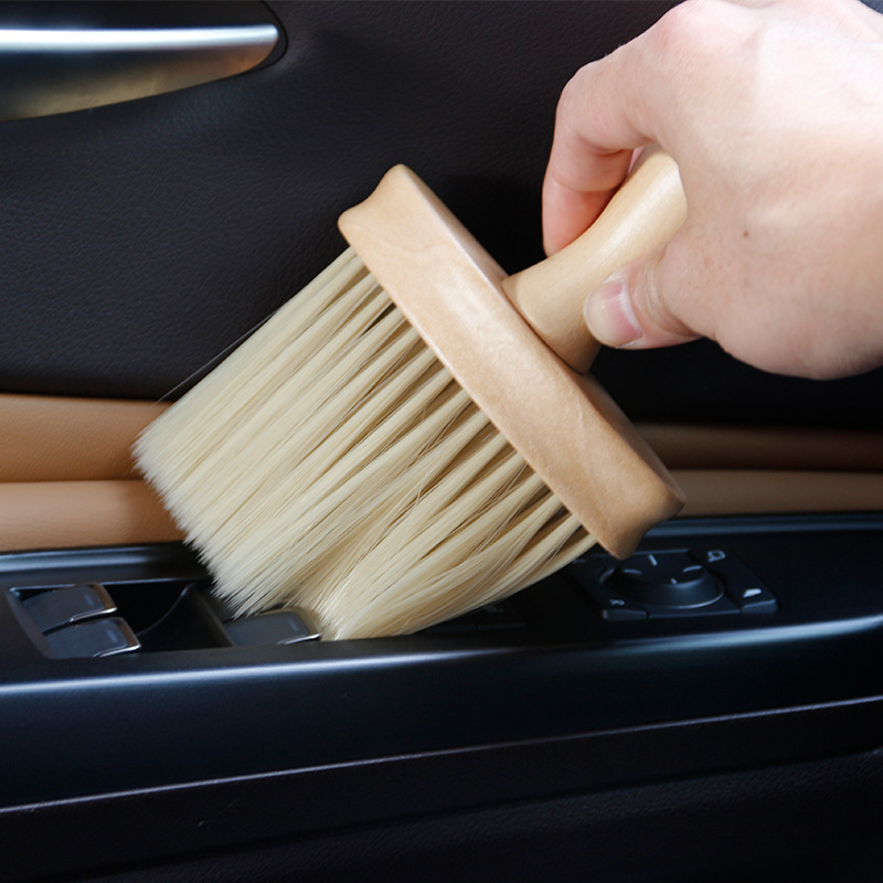 Car interior air conditioning air outlet cleaning brush soft bristle brush seat gap brush dust removal computer keyboard cleaning brush