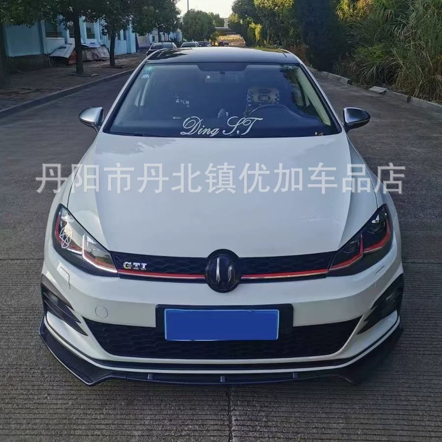 Подходящий для Volkswagen Golf 7 High 7 Golf MK7 GTI R Rline модифицированный передний лопасть передний спойлер