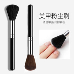 ネイルダストブラシ、爪掃除、ほこり取りブラシ、柔らかい毛の大きなブラシ、大きなヘッドのマニキュアツール