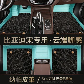 Pro Song Ev New Energy Electric – Ayaqaltılar (Kovriklər) - take-a-photo-of-the-car-model-year-and-leave-a-message-double-layer-tiffany-blue-black-starry-sky-blanket