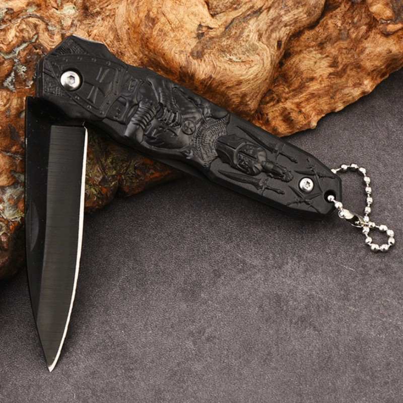 户外高硬度野营折叠刀多功能求生便携迷你防身刀钓鱼刀锋利水果刀