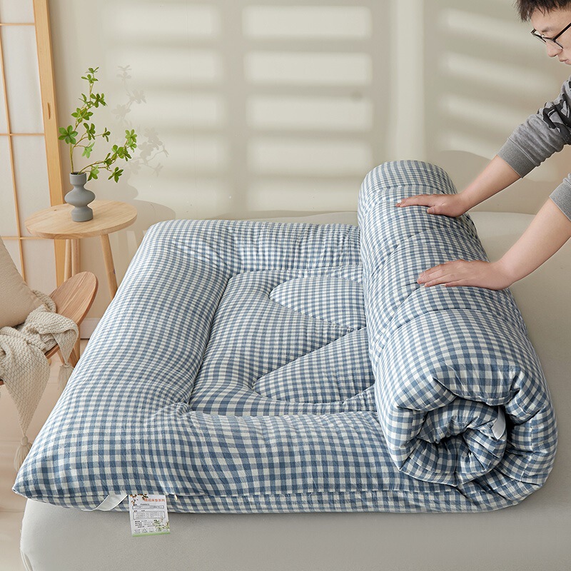Cotton Mattress Mattress Single Bed Mattress Kang Quilt Mattress Mattress Soft Cushion Home Student Dormitory Thickened