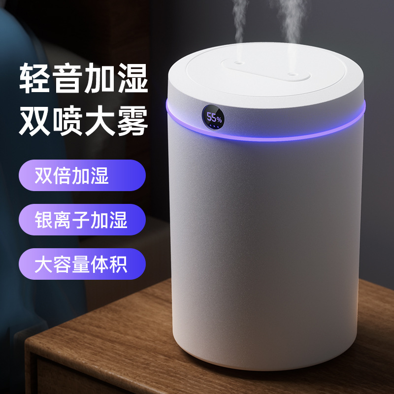 Nuevo humidificador gran volumen de niebla 5L pantalla purificación aire hogar mudo dormitorio aire acondicionado habitación aromaterapia pulverizador