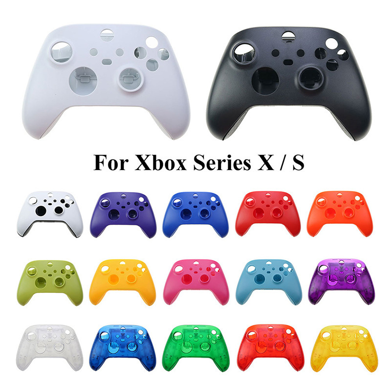 Xbox シリーズ S/X ゲームコントローラー シェル交換用 上部シェル+下部シェル XSX XSS カラフル保護シェル 上部シェル+下部シェル|undefined