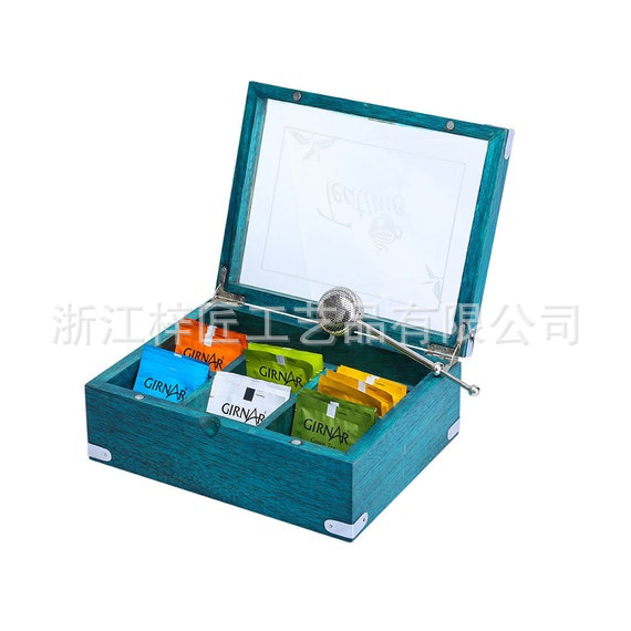 木质茶叶盒厂家批发油漆盒高光木盒小罐茶包装盒烤漆礼品木盒茶礼