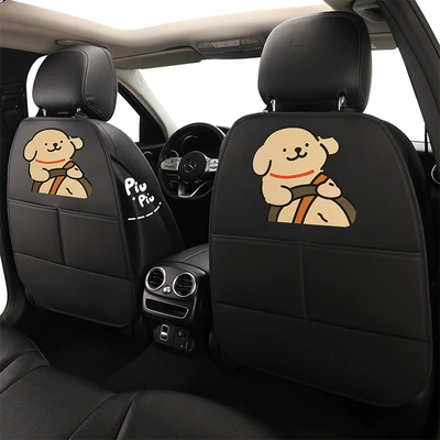 Chair back anti-kick pad children's chair back hanging bag