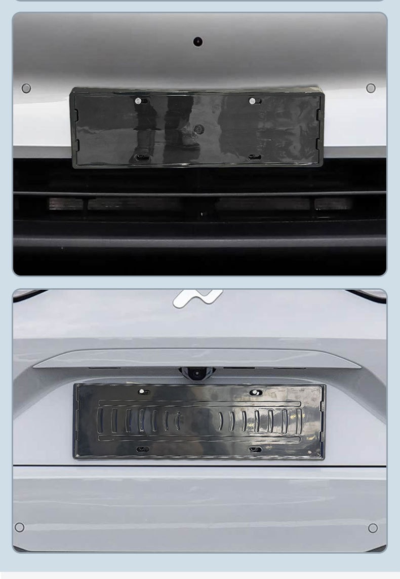 Suitable for 2026 LeDao L60 license plate frame, new energy full-edge license plate frame, green license plate, new regulations license plate