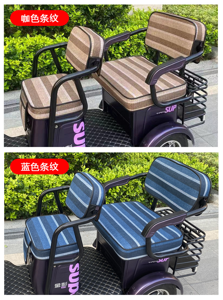 Electric Tricycle Seat Cover Emmayadi Jinpeng Bird Daan Emeida Leather Waterproof Cushion Universal Special Purpose