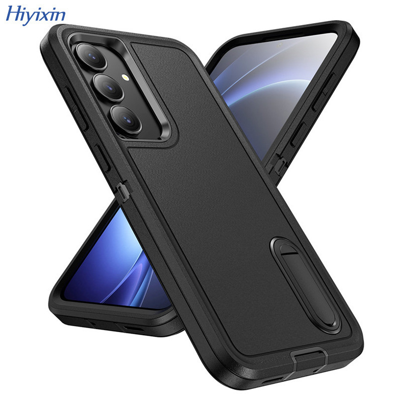 Cross-border applicable Samsung S26Ultra rugged phone case Galaxy A17 matte anti-fingerprint protective cover