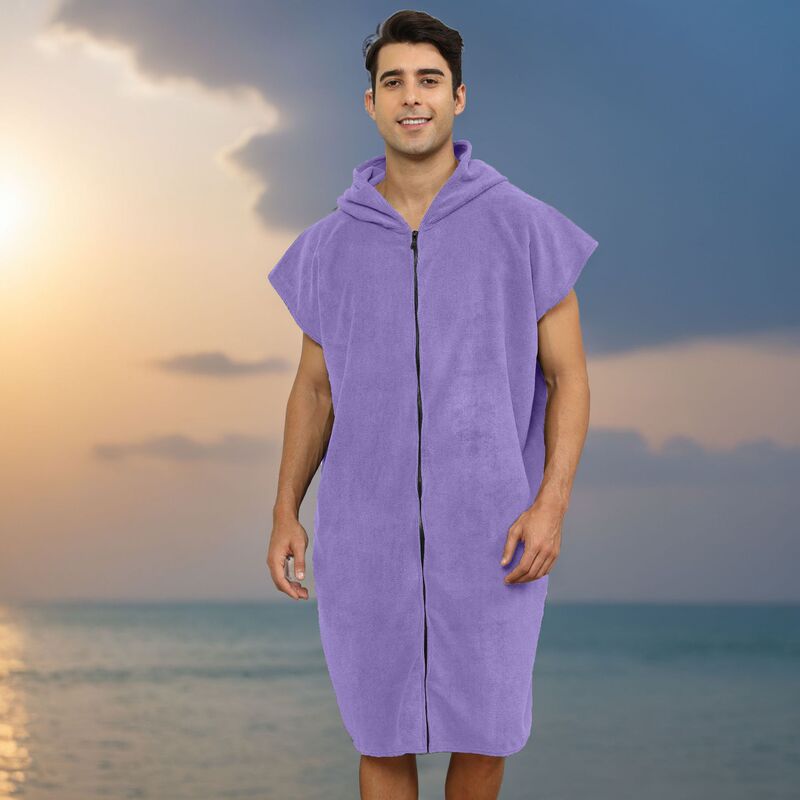 Cross-Border Popular Bathrobe Adult Microfiber Wearable Bath Towel Beach Quick-Drying Bathrobe Swimming Hooded Absorbent Bath Towel Cross-Border Popular Bathrobe Adult Microfiber Wearable Bath Towel Beach Quick-Drying Bathrobe Swimming Hooded Absorbent Bath Towel