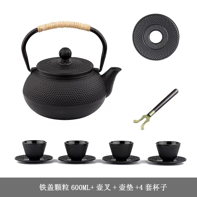 0.6 작은 다이스 + 냄비 포크 + 냄비 매트 + 과립 컵 4개 + 과립 코스터 4개