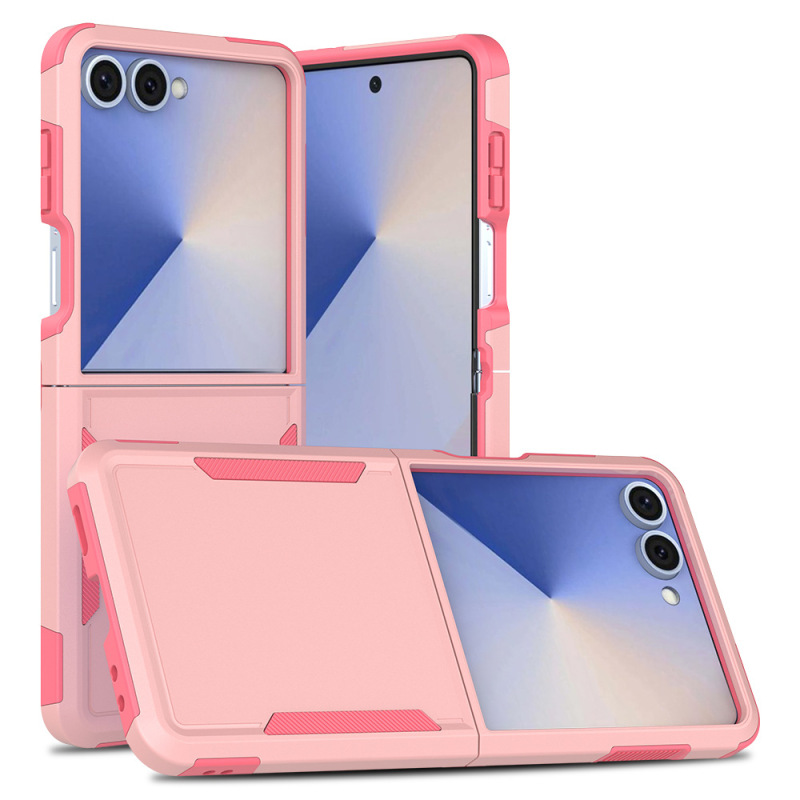 外国貿易の新しい Galaxy z flip7 携帯電話ケース四隅オールインクルーシブ落下防止サムスン上下折りたたみスクリーン保護カバー|undefined