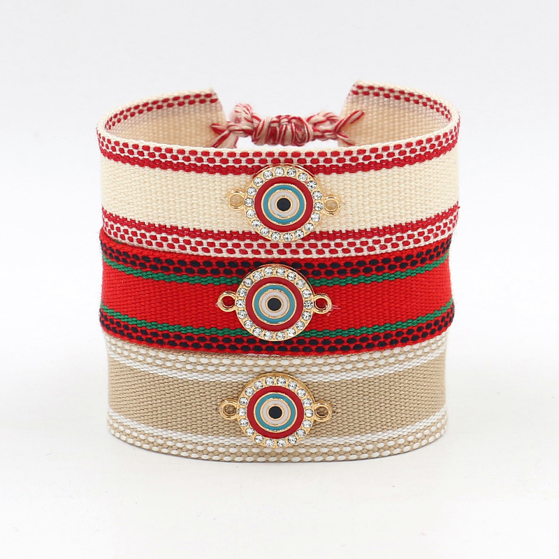 Lucky Evil Eye Red String Bracelet Protection Jewellery Handmade_voghion.com