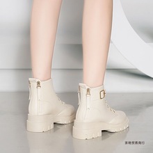 代发马丁靴女英伦风秋冬新款短靴韩版百搭学生厚底加绒女短靴潮特