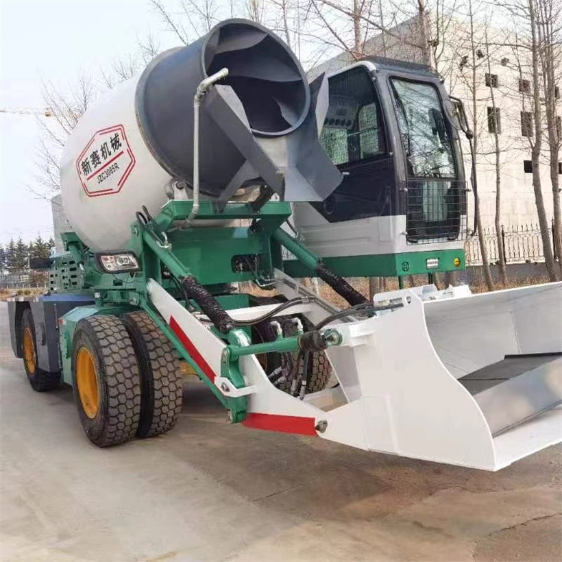自上料搅拌车水泥搅拌混凝土车345678方一机多用搅拌泵车