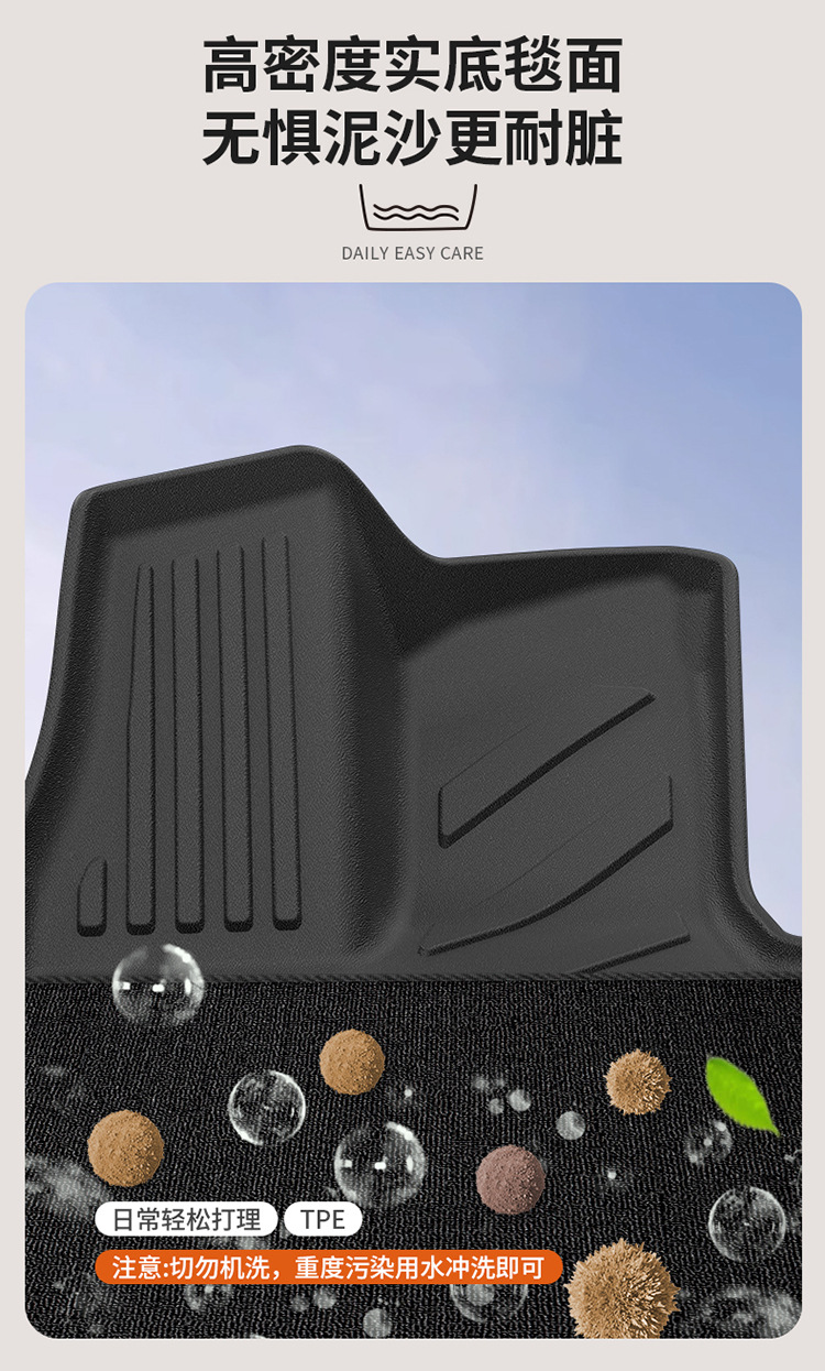 Suitable for Ideal L6L7L8L9 Floor Mats, Special Environmentally Friendly Tpe Car Floor Mats, Trunk Mats, Back Mats Wholesale