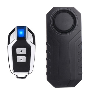 Wiring-free electric bicycle remote control alarm anti-theft vibration alarm super volume wireless induction alarm