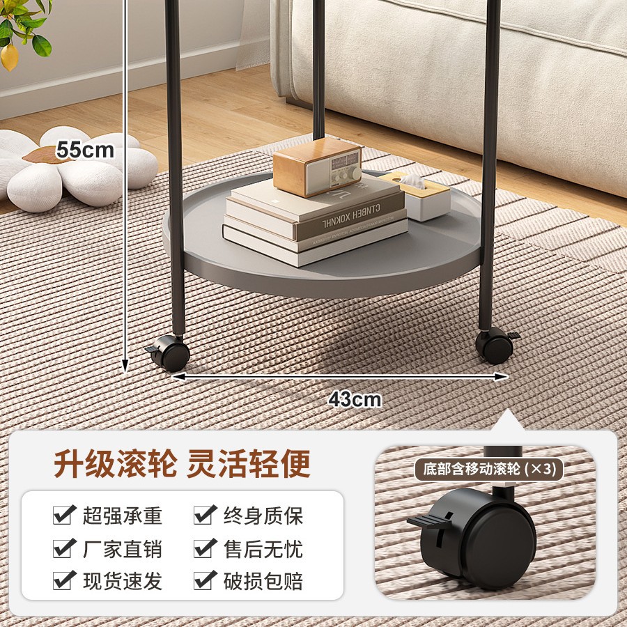 [원형 저소음 유니버셜 휠 - 탄소강 프레임] 프리미엄 그레이