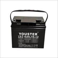 YOUSTER优斯特蓄电池YST-12M38AH 免维护环保型 程控交换机应急电