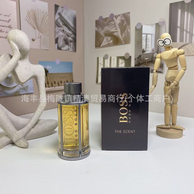 跨境外贸越南雨果/绅士boss午夜自信男士持久清新海洋调淡香水100|undefined