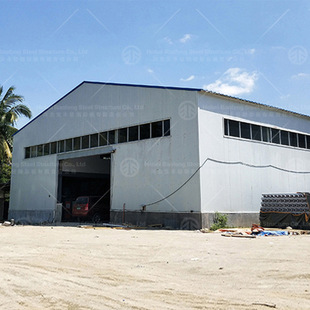 Steel Structure Exported to Africa Factory Production Short Construction Cycle Simple Installation Steel Structure Workshop Project
