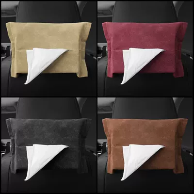 of Car Accessories, Factory Wholesale, Car tissue box/set - burgundy-car-tissue-box