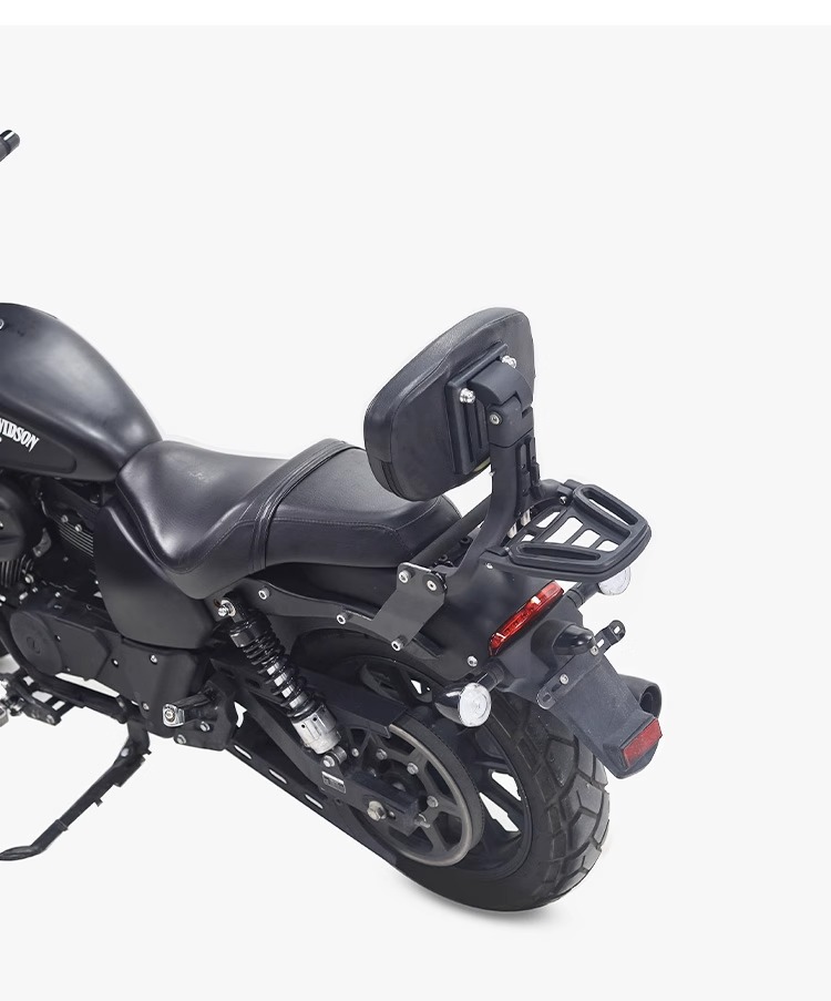 Muscle car Wolf applicable Yi riding V8 multi-function folding backrest adjustable backrest modified tail shelf tail