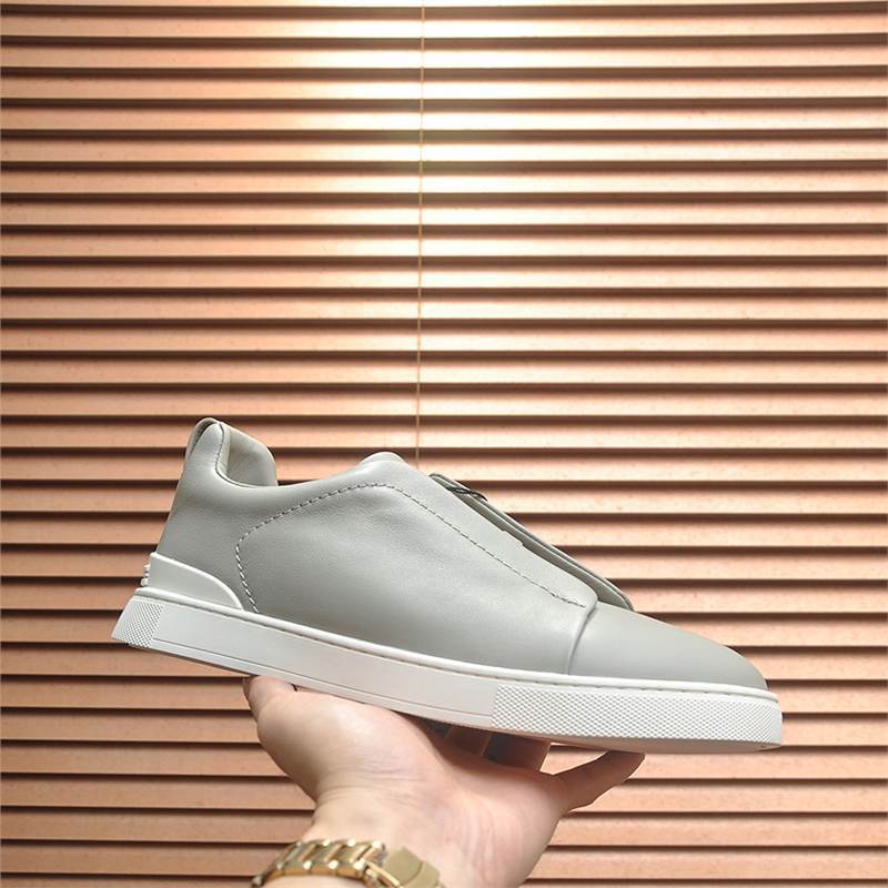 Men's Suede Leather Oxford Slip-on Loafers Casual Shoes_voghion.com