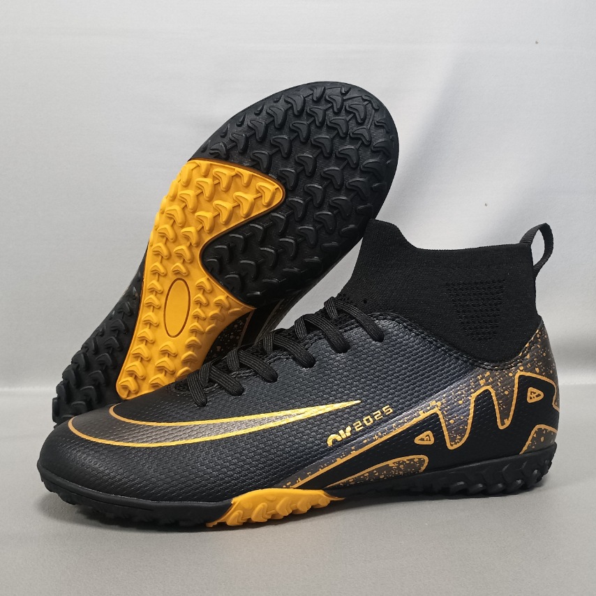 2024 nuevos fabricantes de zapatos de fútbol FGTF zapatos de entrenamiento de interiores zapatos de fútbol de clavos transpirables de alto perfil