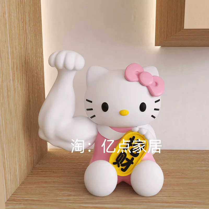 Hello kitty, checkout, decorations, new collection, for luck, cat, Birthday gift