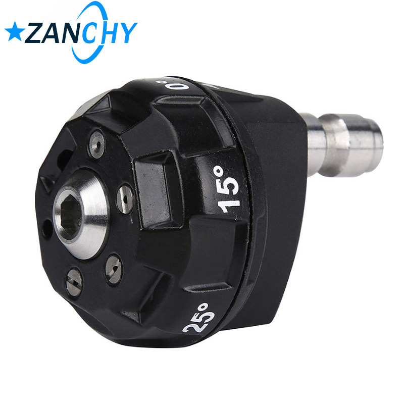 高压水枪喷头枪嘴枪头6合1直线扇形泡沫壶多功能喷嘴洗车水枪配件