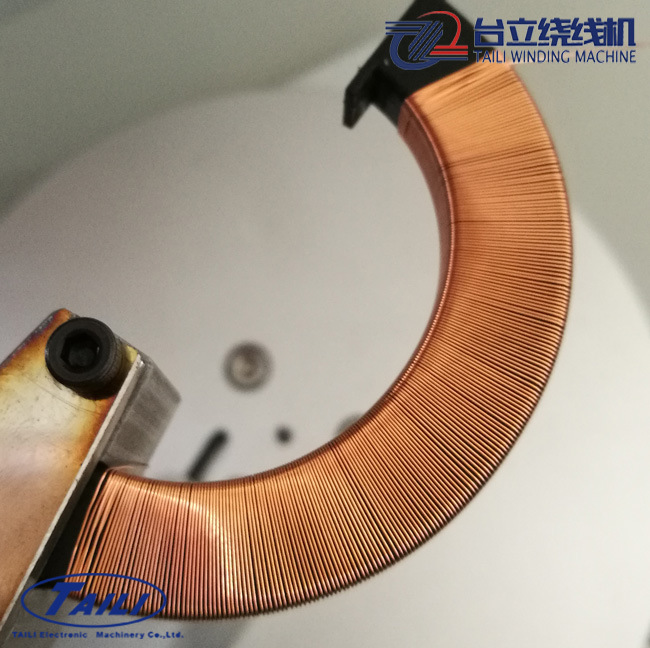 台立半圆互感器绕线机 钳形表线圈绕线机 包胶带机