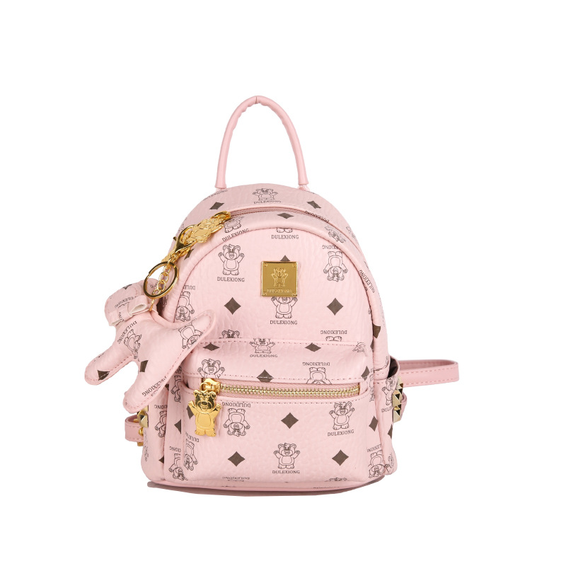 Bolsa de mujer transfronteriza de comercio exterior 2025 nuevo retro nicho bolsas escolares de estudiantes de alta calidad sensación de gran capacidad mochila de viaje
