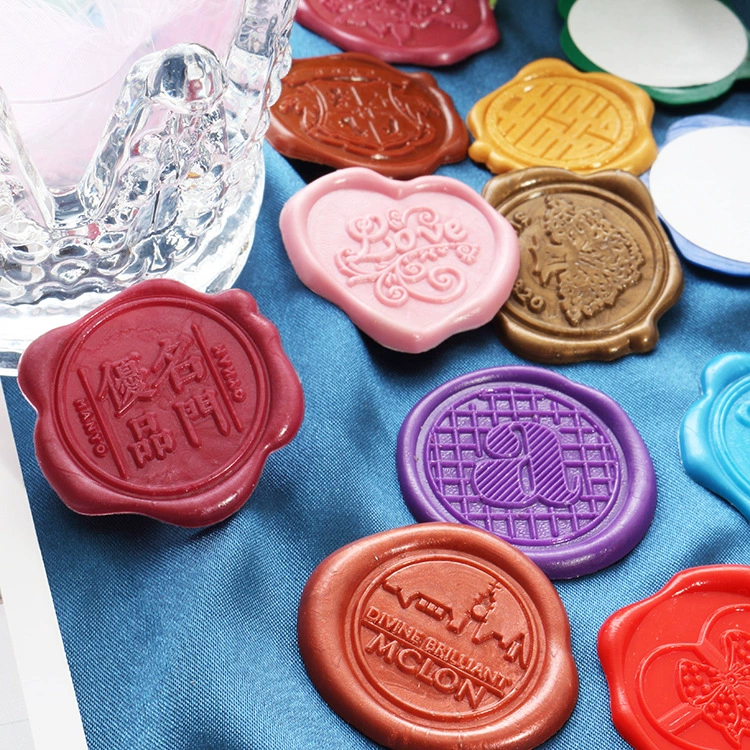 Wedding wax tablet wine bottle sealing envelope sealing fire paint stickers and paint wax label support to map