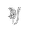 Nose clip, zirconium, nose piercing perforated, suitable for import, European style
