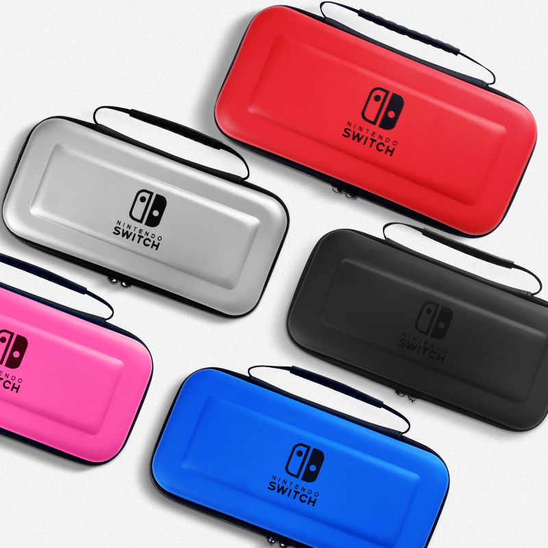 Interruptor OLED bolsa de almacenamiento bolsa de la máquina de juego de Nintendo interruptor bolsa de almacenamiento bolso portátil cóncavo-convexo bolsa