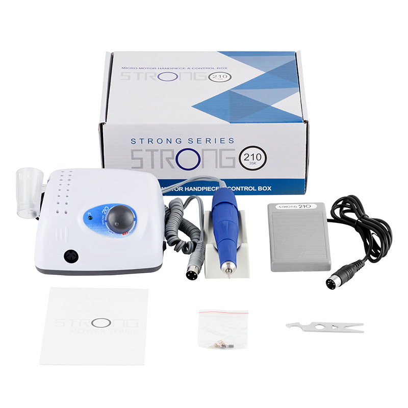 Shixin máquina de pulir STRONG210 + 105L máquina de reparación de uñas taladro eléctrico del clavo máquina dental Jade joyería