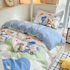 純綿学生寮三点セット寝具純綿シーツ布団カバーベッドカバーシングル布団の芯セット
