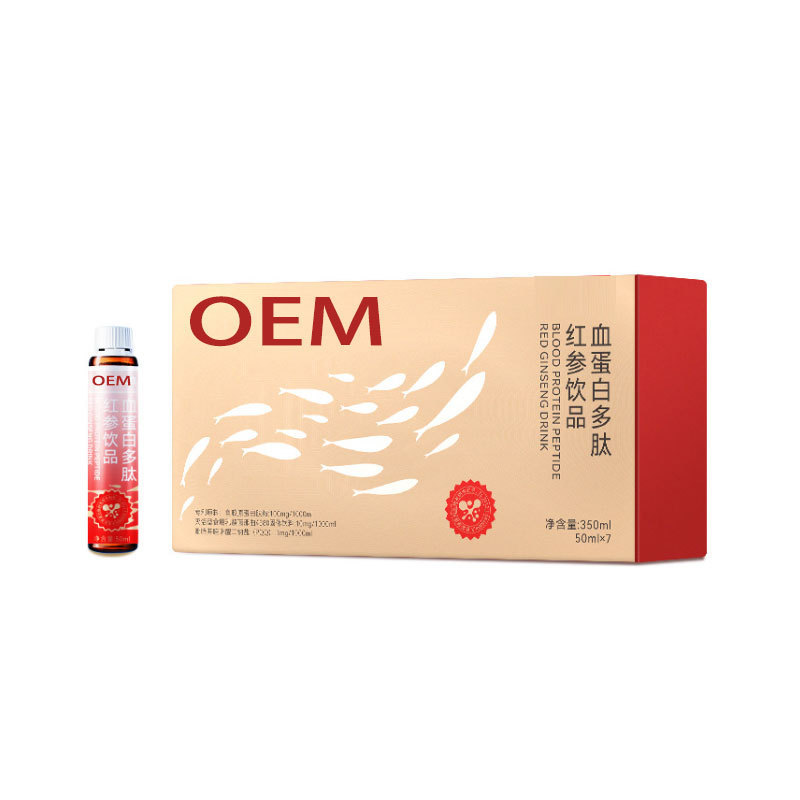 OEM レッド高麗人参ロバ皮ゼラチンコラーゲンペプチドドリンクカスタマイズされた気血高麗人参コラーゲン経口液体 OEM|undefined