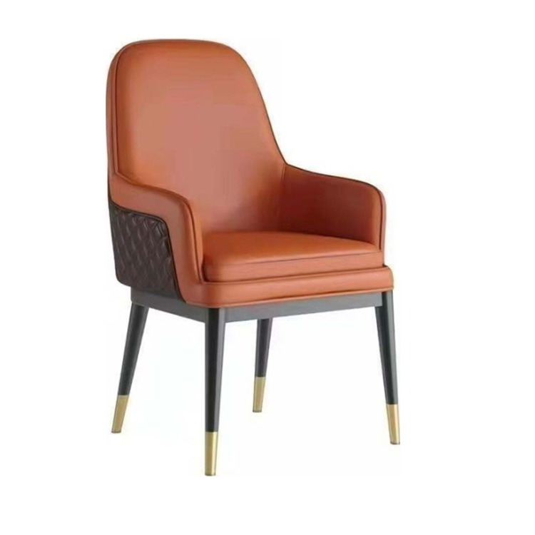 Mesa de comedor de hotel de caja de madera maciza cadena de restaurantes occidentales diseñadores de estilo antiguo asiento de tela de caña