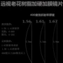 非球面加硬老花蓝光树脂片