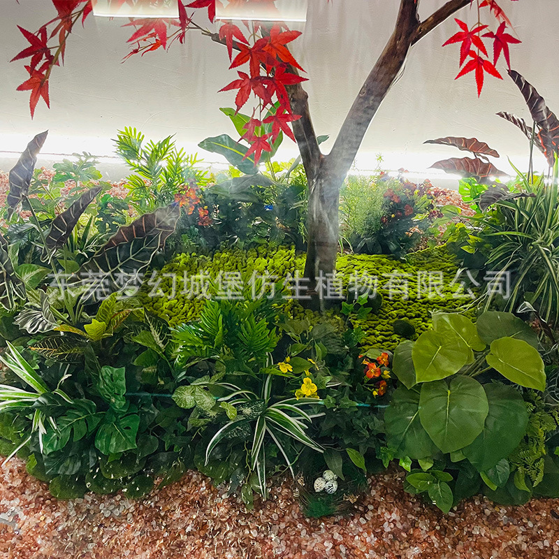 INS simulación árbol de arce rojo gran película y televisión paisaje árbol artificial modelo habitación diseño paisaje Hotel cocina japonesa Decoración